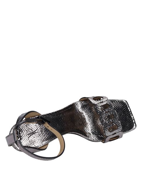 Sandali in pelle FABI | FD7601A MINI VIPERARGENTO